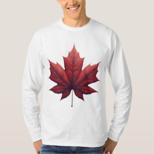 Maple Leaf Shirt, Apparel, Fall Clothing T-Shirt