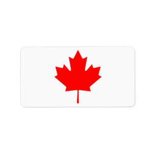 Maple Leaf Sticker Sheet Vinyl Decal Product of