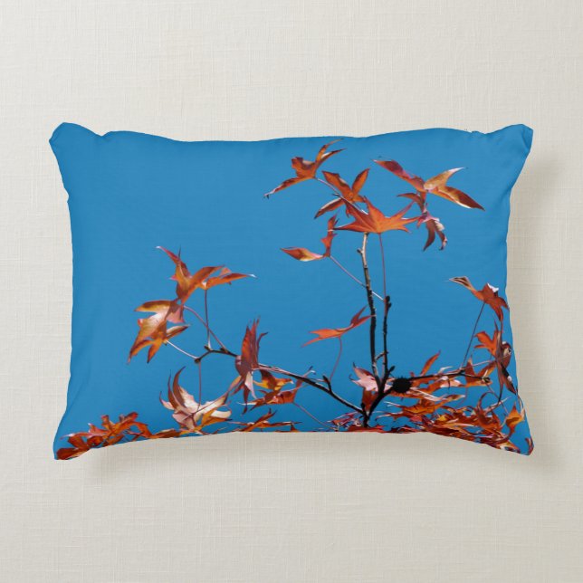 Maple Leaves Decorative Cushion (Front)