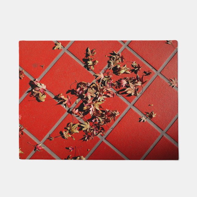 Maple Leaves Doormat (Front)