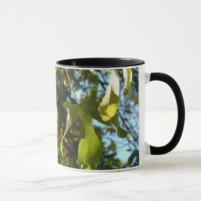 Maple leaves,fall,autumn mug (Right)