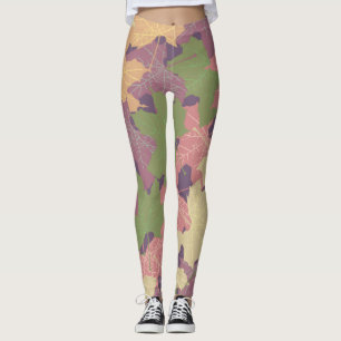 MAPLE LEAVES HELLO AUTUMN LEGGINGS