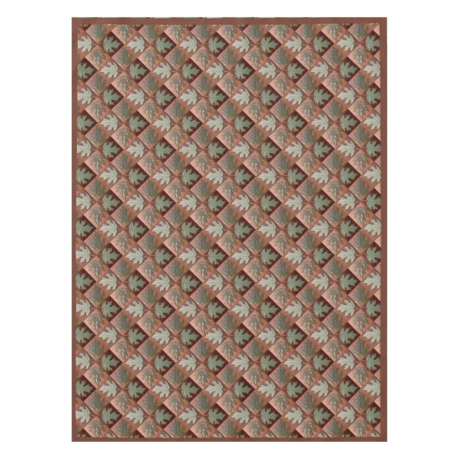  Maple leaves leaves Tablecloth (Front)
