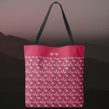 Maple Leaves on a Charcoal Background Tote Bag