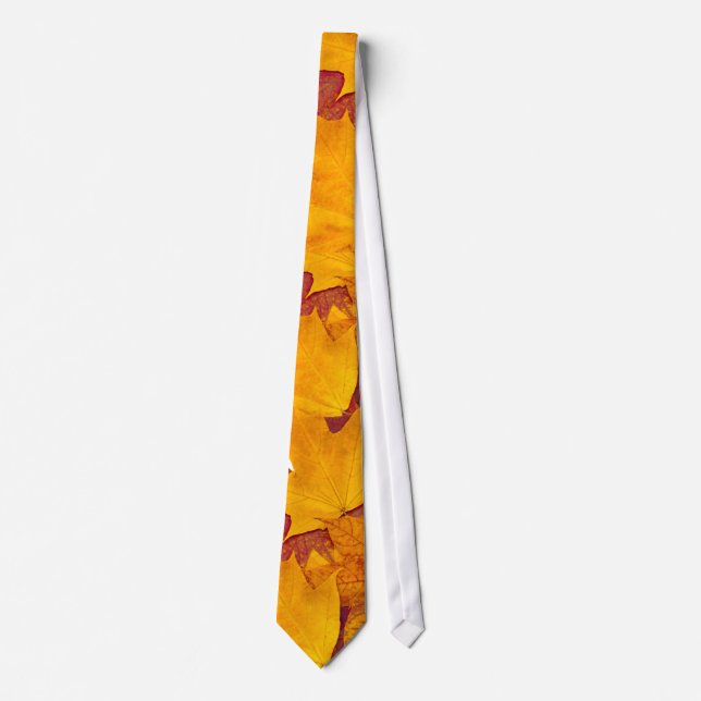 Maple leaves tie (Front)