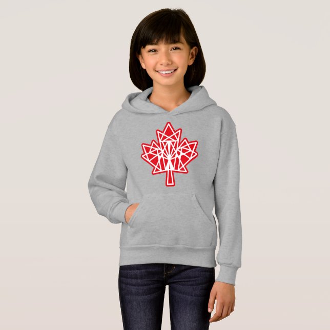 MAPLE MADE WITH TRIANGLES CANADA FLAG BY MASANSER (Front Full)