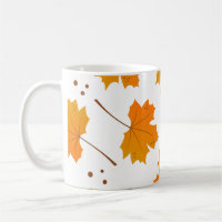Maple Mirth: Cartoon Autumn Leaves