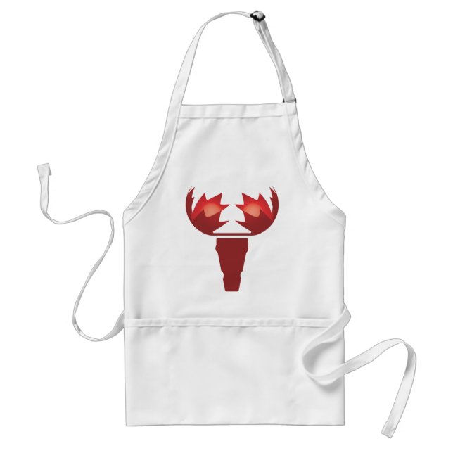 Maple Moose Apron (Front)