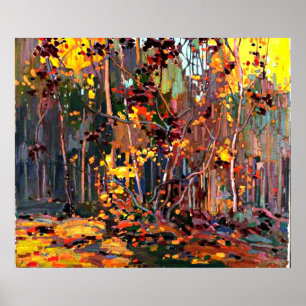 Maple Saplings, fine art Poster