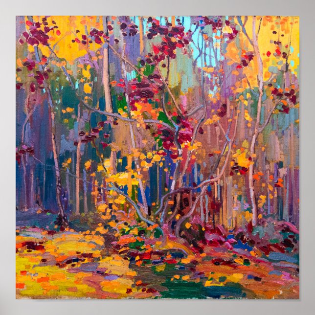 Maple Saplings October | Tom Thomson | Poster (Front)