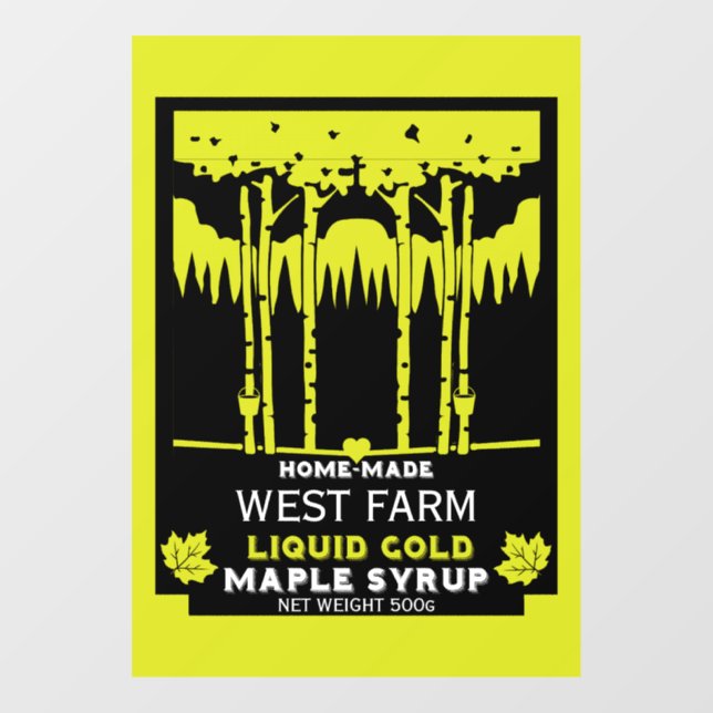 Maple Syrup Farmers Market (Sheet)