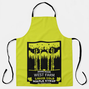 Maple Syrup Farmers Market Apron
