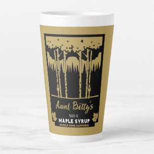 Maple Syrup Farmers Market Latte Mug