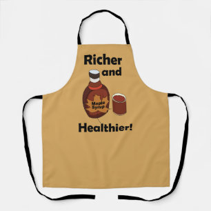 Maple Syrup Richer And Healthier Party Apron