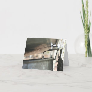 Maple Syrup Sap Running Nature Personalised Note Card
