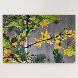 Maple Tree Fall Colours Jigsaw Puzzle