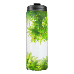Maple tree tree leaf twig texture thermal tumbler