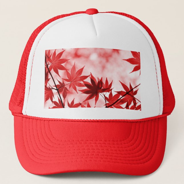 Maple Trees Leaves Design-29997 Trucker Hat (Front)
