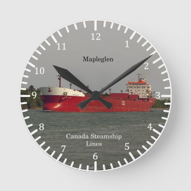 Mapleglen clock (Front)