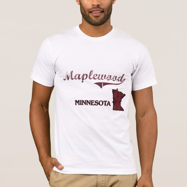 Maplewood Minnesota City Classic T-Shirt (Front)