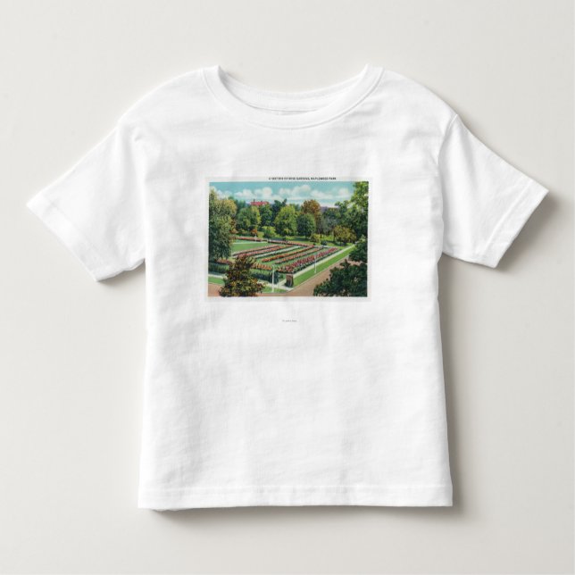 Maplewood Park Rose Garden View Toddler T-Shirt (Front)
