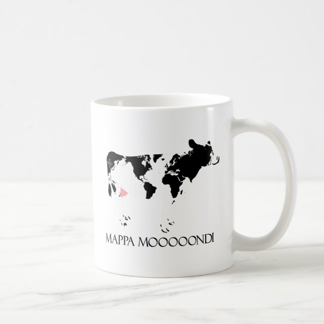 Mappa Mooooondi Coffee Mug (Right)
