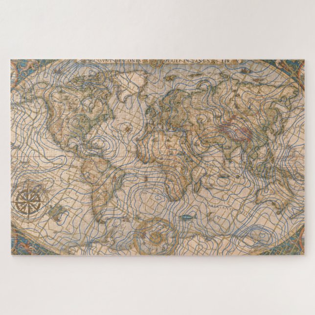 Mappa Mundi Jigsaw Puzzle (Horizontal)