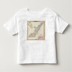 Maps of Door County, Sturgeon Bay and Jenny Toddler T-Shirt