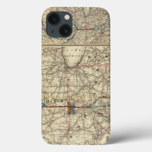 Maps showing the Indiana iPhone 13 Case