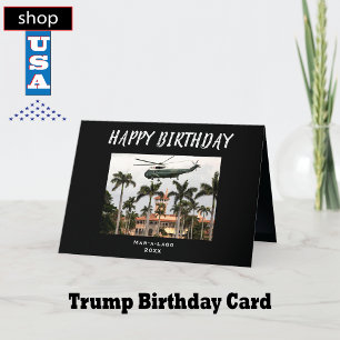 Mar-a-Lago Trump 🎉 Funny 40th Birthday Card