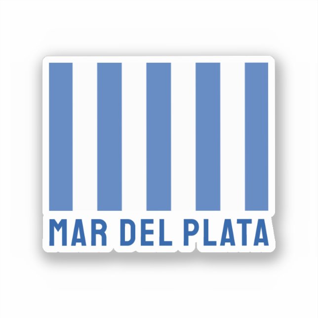 Mar del Plata (Flag), Argentina (Front)