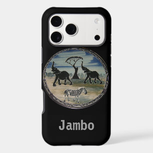 Mara Trumpet Glory African Elephant Zebra Designer