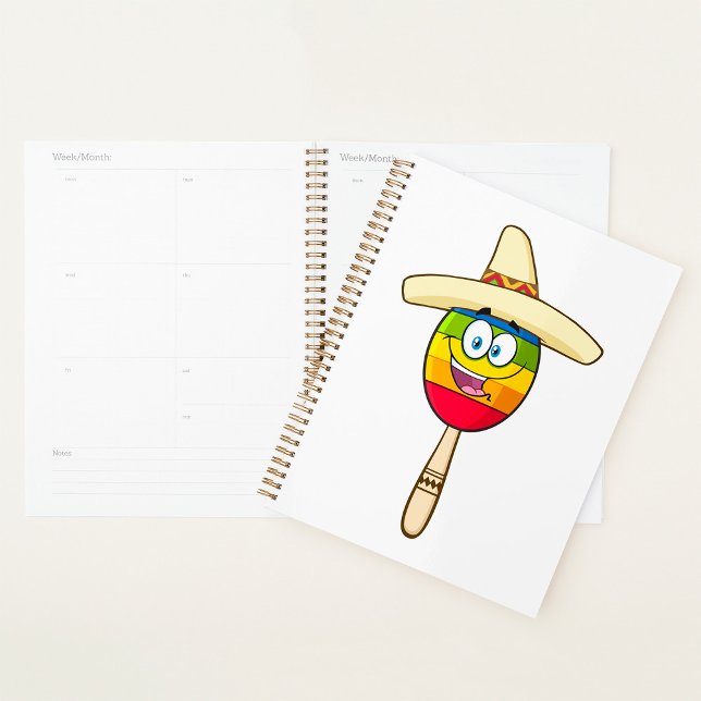 Maraca with Sombrero Colourful Fiesta Planner (Creator Uploaded)