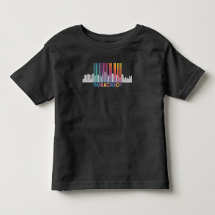 Maracaibo City Barcode Art Latin Pride Toddler T-Shirt