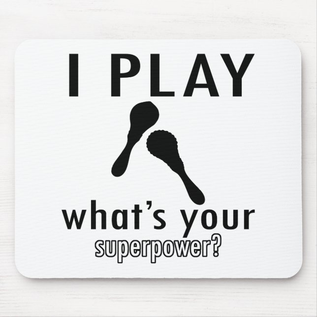 Maracas Designs Mouse Pad (Front)