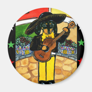 Marachi Doxie Magnet