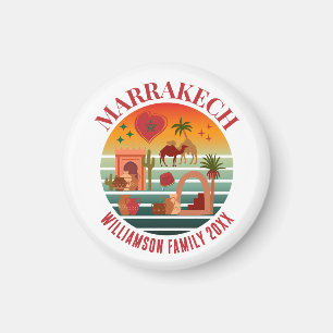 MARAKKESH Morocco Family Vacation Souvenir Magnet