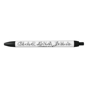 Maranatha- Come Lord Jesus Black Ink Pen