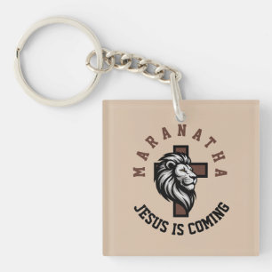 Maranatha Jesus is coming  Key Ring