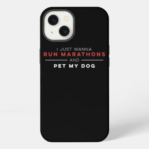 Marathon And Pet My Dog Runner Race Design Half Ru iPhone 13 Case