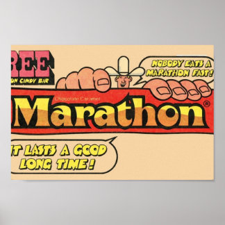 Marathon Candy Bar Poster
