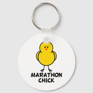 Marathon Chick Key Ring