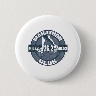 Marathon Club 6 Cm Round Badge