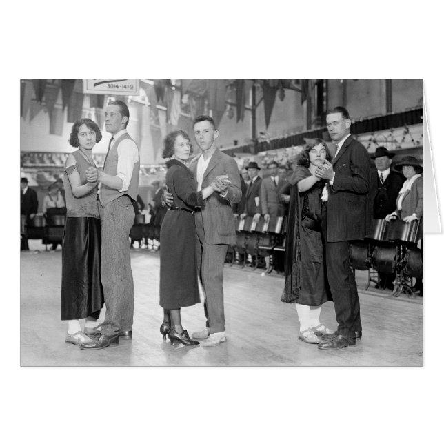 Marathon Dancers, 1923 (Front Horizontal)
