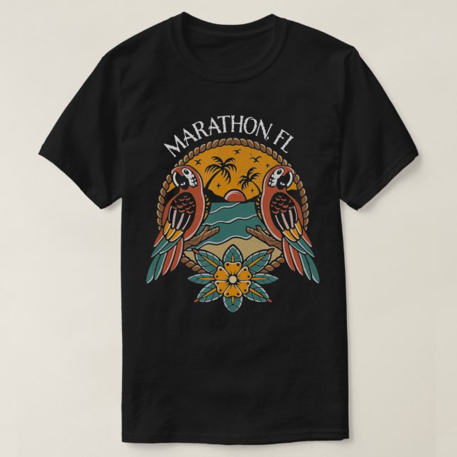 Marathon Florida Keys T-Shirt (Design Front)