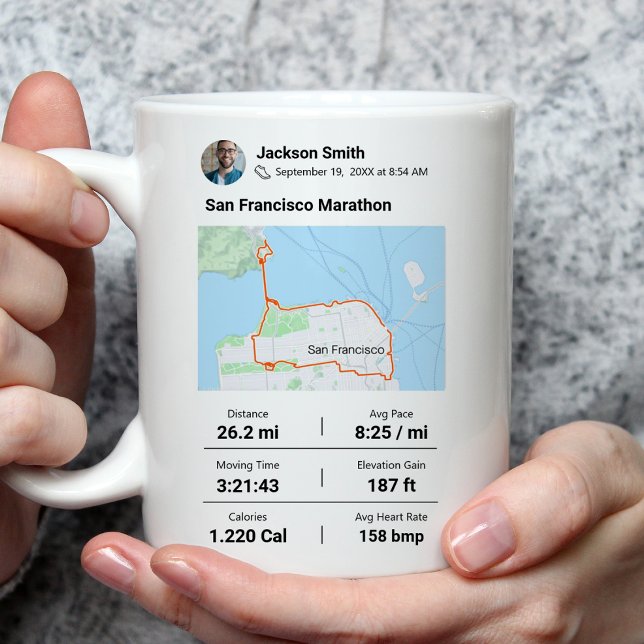 Marathon | Half Marathon Best Runner Gift  Coffee Mug (Creator Uploaded)