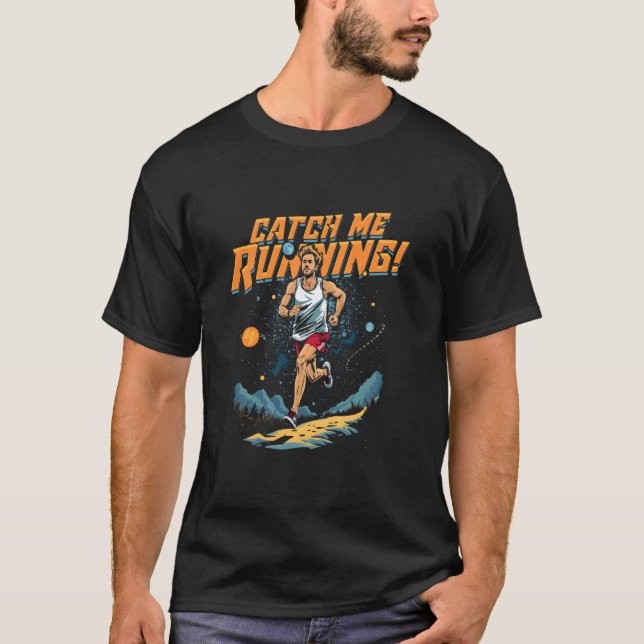 Marathon Marathoner Running T-Shirt (Front)