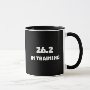 Marathon Runner 26.2 In Training Running Mug