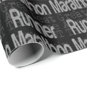 Marathon Runner Extraordinaire Wrapping Paper