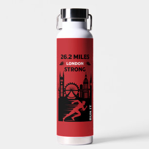 Marathon Runner London 26.2 Water Bottle